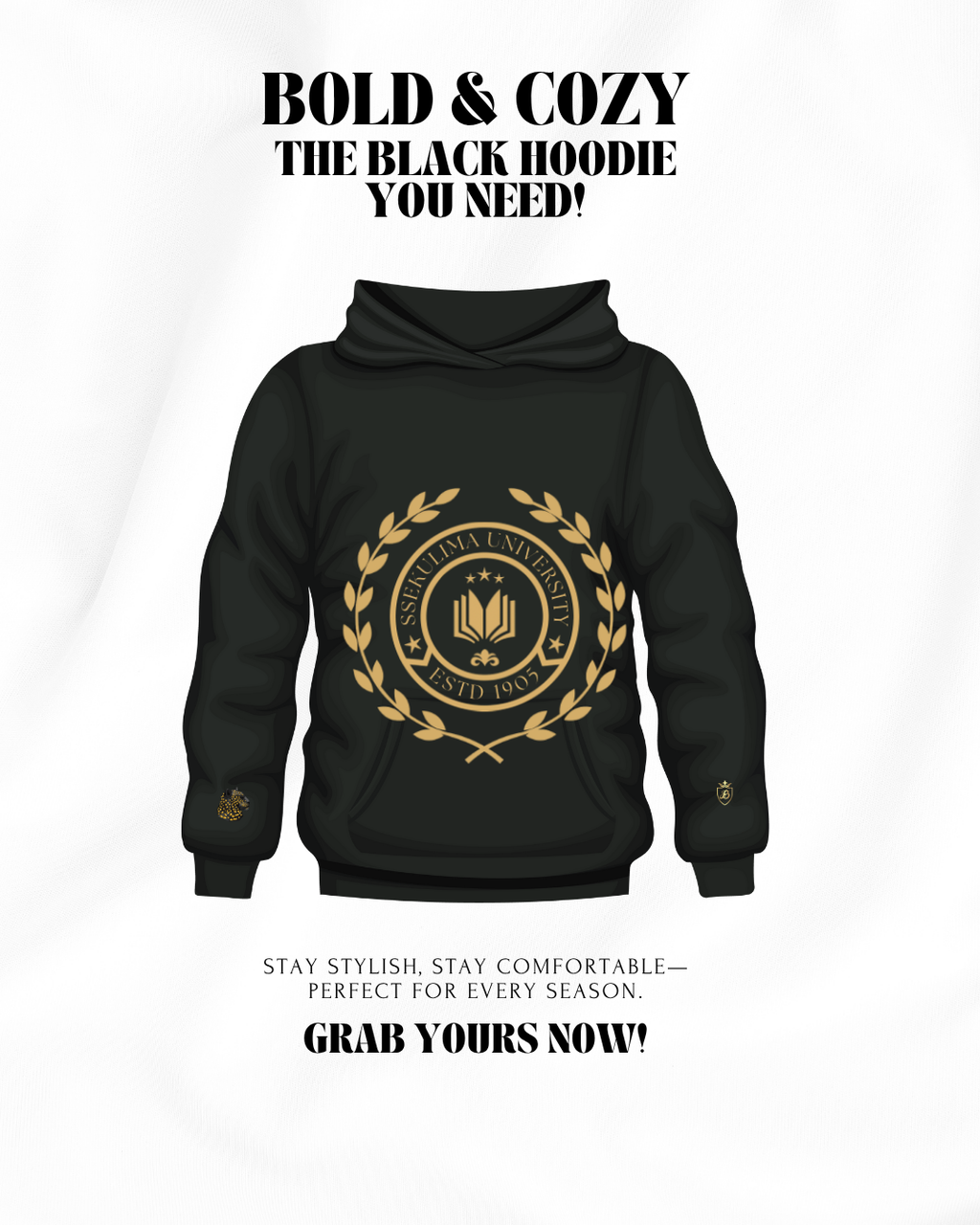 SSU Special Terry Cloth/Embroidered Hoodie