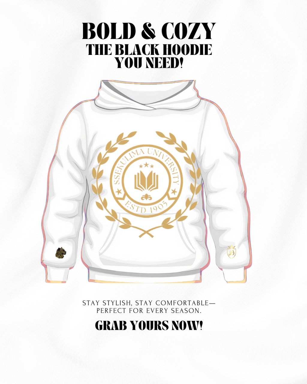 SSU Special Terry Cloth/Embroidered Hoodie