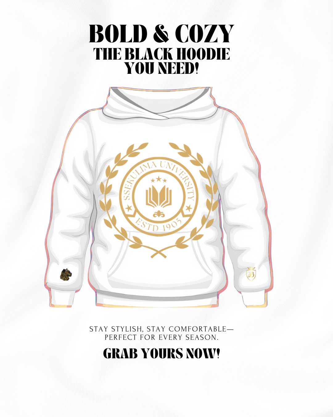 SSU Special Terry Cloth/Embroidered Hoodie